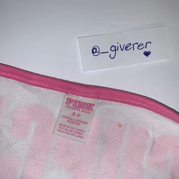Hi Cupcake Pink Victoria’s Secret Small Hipster - Picture 10 of 14